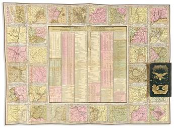 (UNITED STATES.) James Hamilton Young; and Joseph Hooper Brightly; for Samuel Augustus Mitchell. National Map of the American